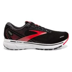 BROOKS GHOST 14 WIDE NOIRE ET ROUGE Chaussures Pour Pieds Larges