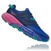 HOKA SPEEDGOAT 4 BLEUE ET ROSE Chaussures De Trail