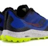 SAUCONY PEREGRINE 12 BLUE RAZZLE Chaussures De Trail Saucony