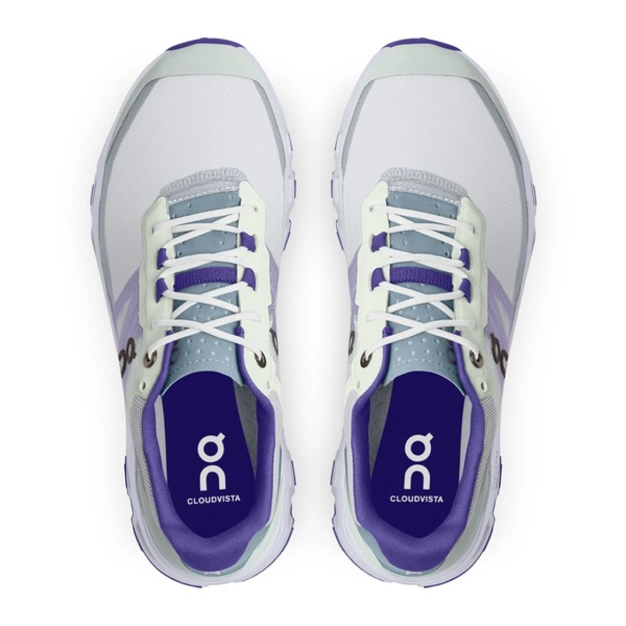 ON RUNNING CLOUDVISTA WOMEN FROST ET MINERAL Chaussures De Trail 1 ON RUNNING CLOUDVISTA WOMEN FROST ET MINERAL Chaussures De Trail