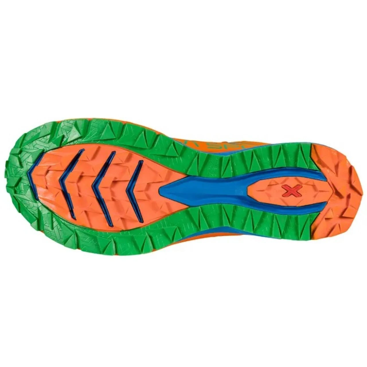 LA SPORTIVA JACKAL FLAME ET ELECTRIC BLUE Chaussure De Trail