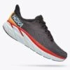 HOKA CLIFTON 8 WIDE ANTHRACITE Chaussures De Running Pour Pieds Larges