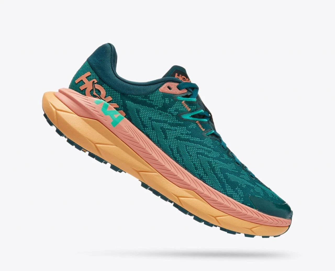 HOKA TECTON X DEEP TEAL WATER GARDEN Chaussures De Trail