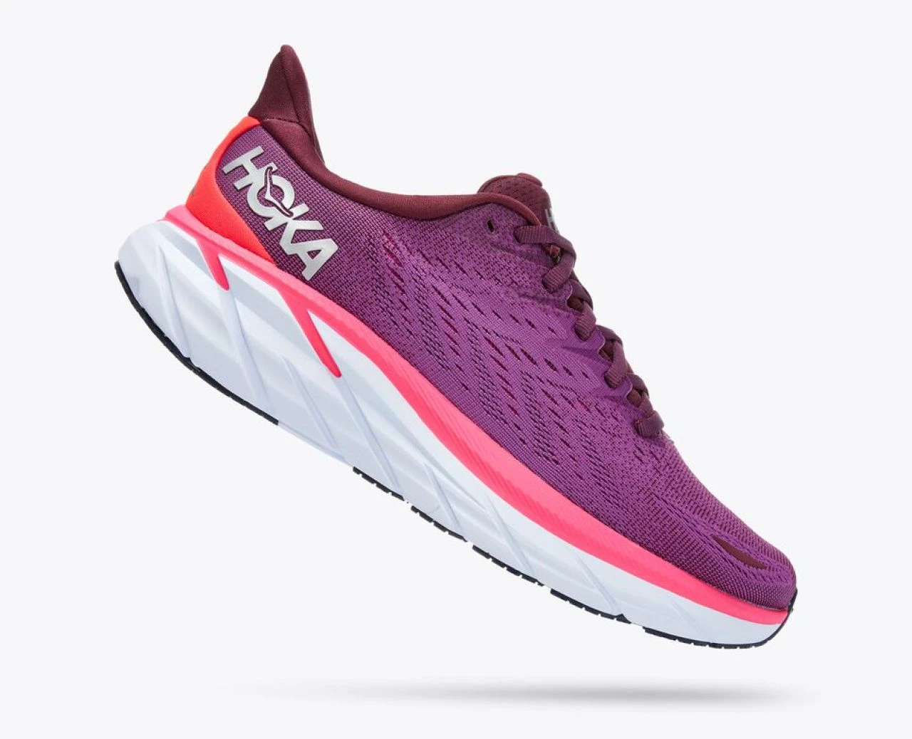 HOKA CLIFTON 8 GRAPE WINE Chaussures De Running