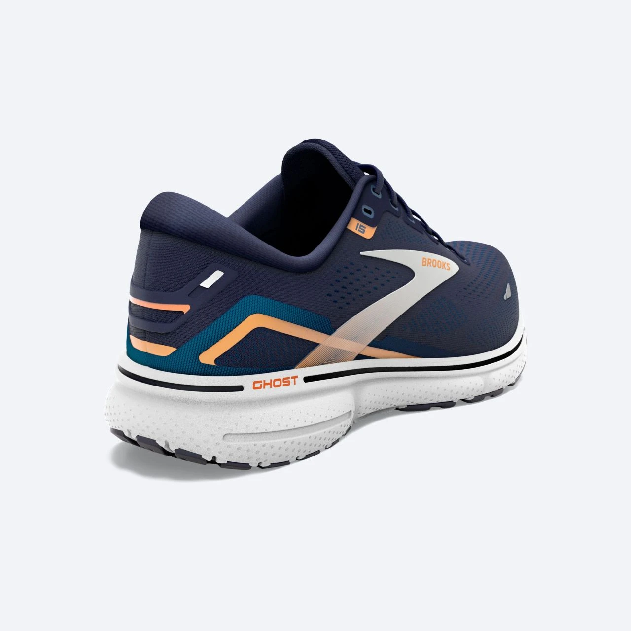 BROOKS GHOST 15 PEACOT ET BLUE Chaussures De Running