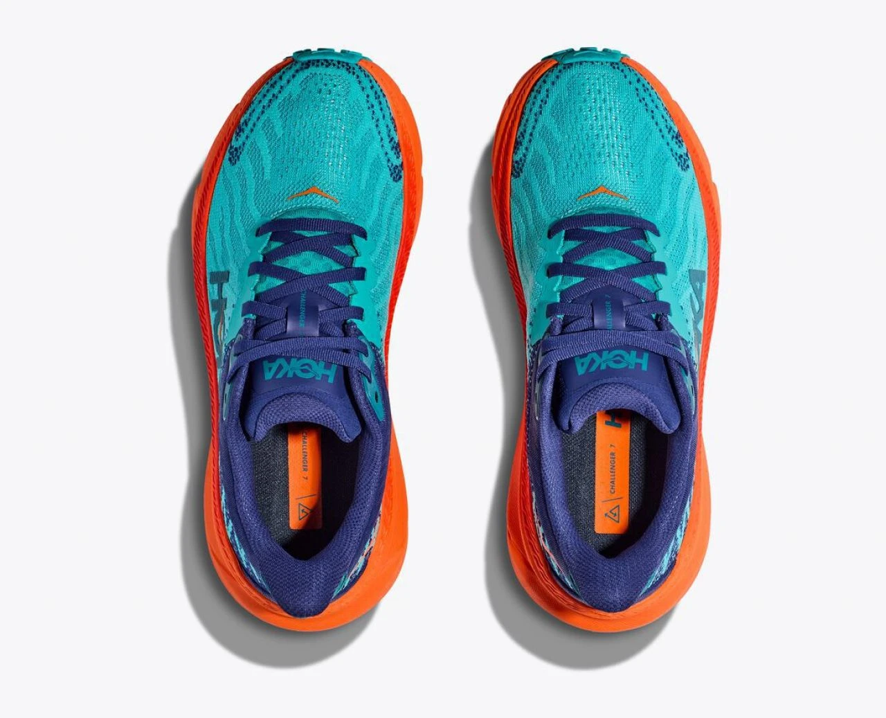 HOKA CHALLENGER ATR 7 CERAMIC ET VIBRANT ORANGE Chaussures De Trail