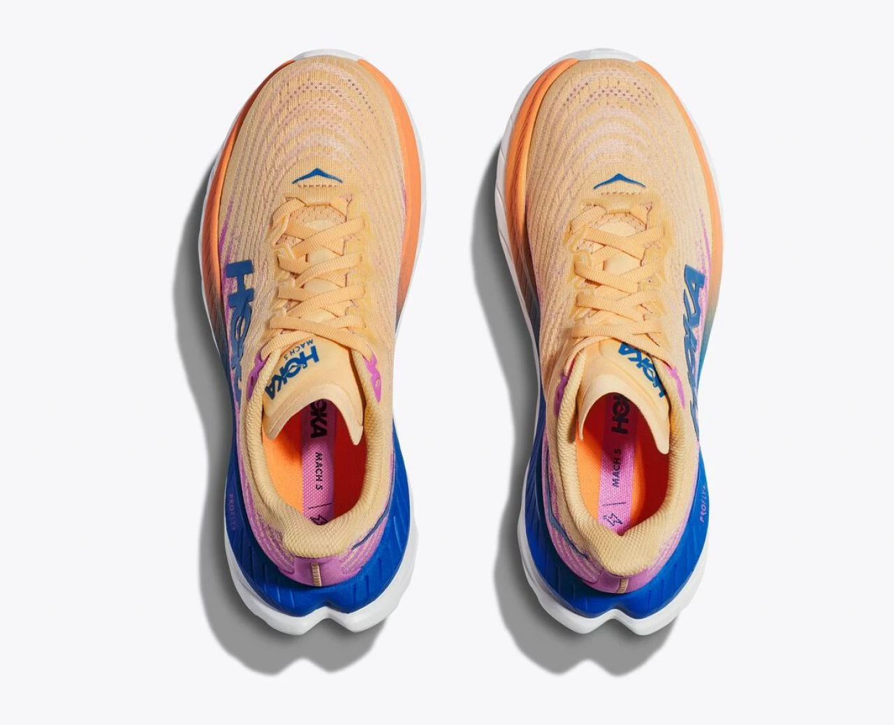 HOKA MACH 5 IMPALA ET CYCLAMEN Chaussure Running Hoka Femme