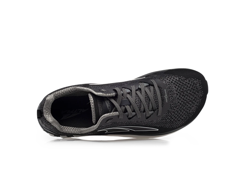 ALTRA TORIN PLUSH 4 NOIRE ET GRISE Chaussures De Running Femme Foulée Naturelle – Image 2