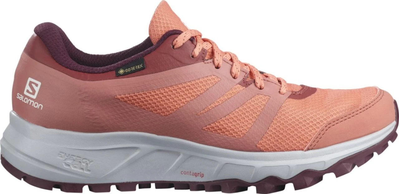 SALOMON TRAILSTER 2 GTX PERSIMON Chaussures Trail Salomon – Image 2