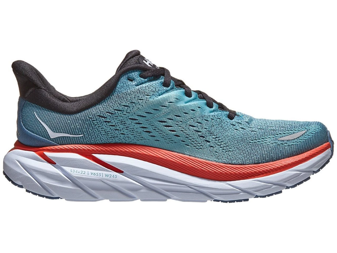 HOKA ONE ONE CLIFTON 8 REAL TEAL Chaussures De Running – Image 2
