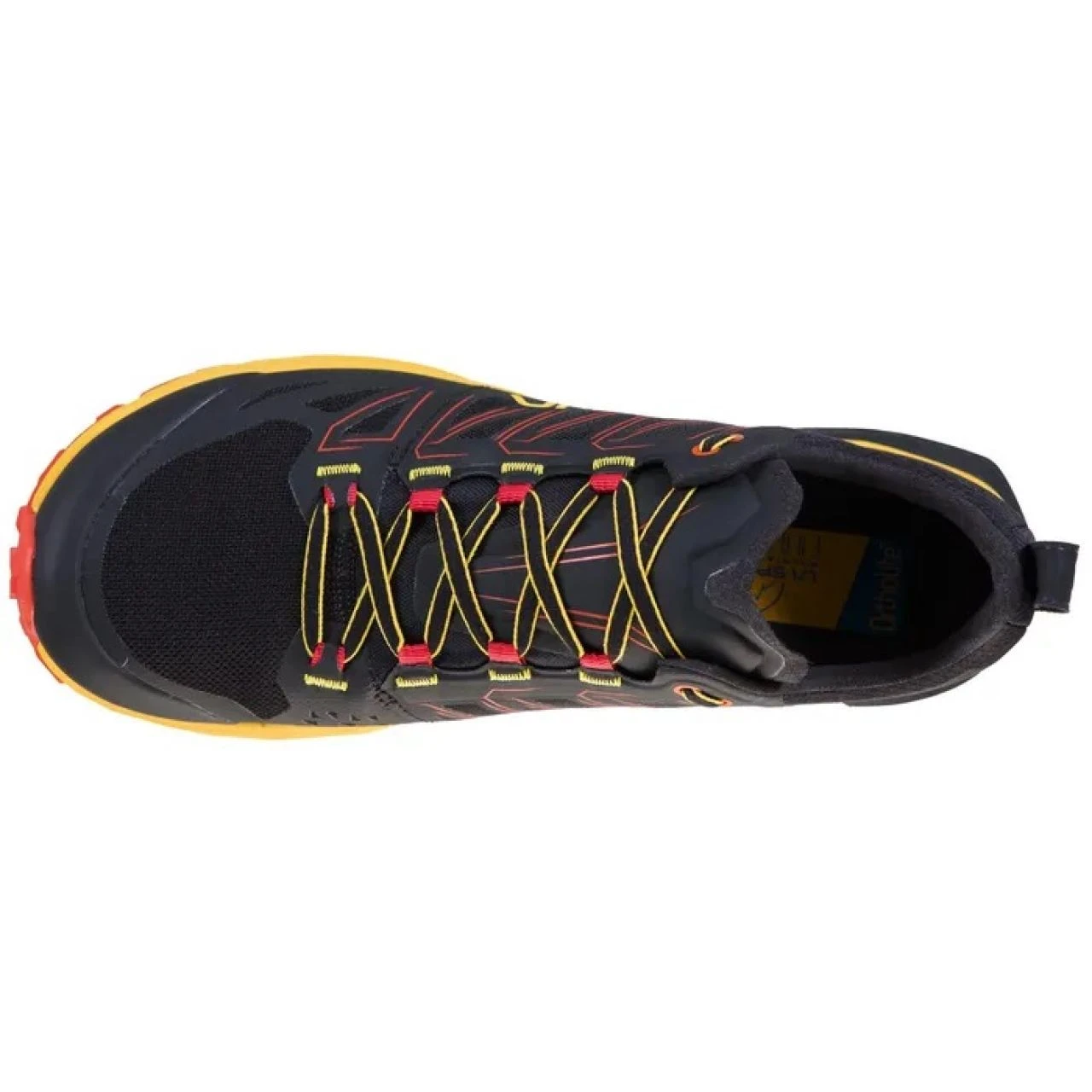 LA SPORTIVA JACKAL NOIRE ET JAUNE Chaussure De Trail – Image 2