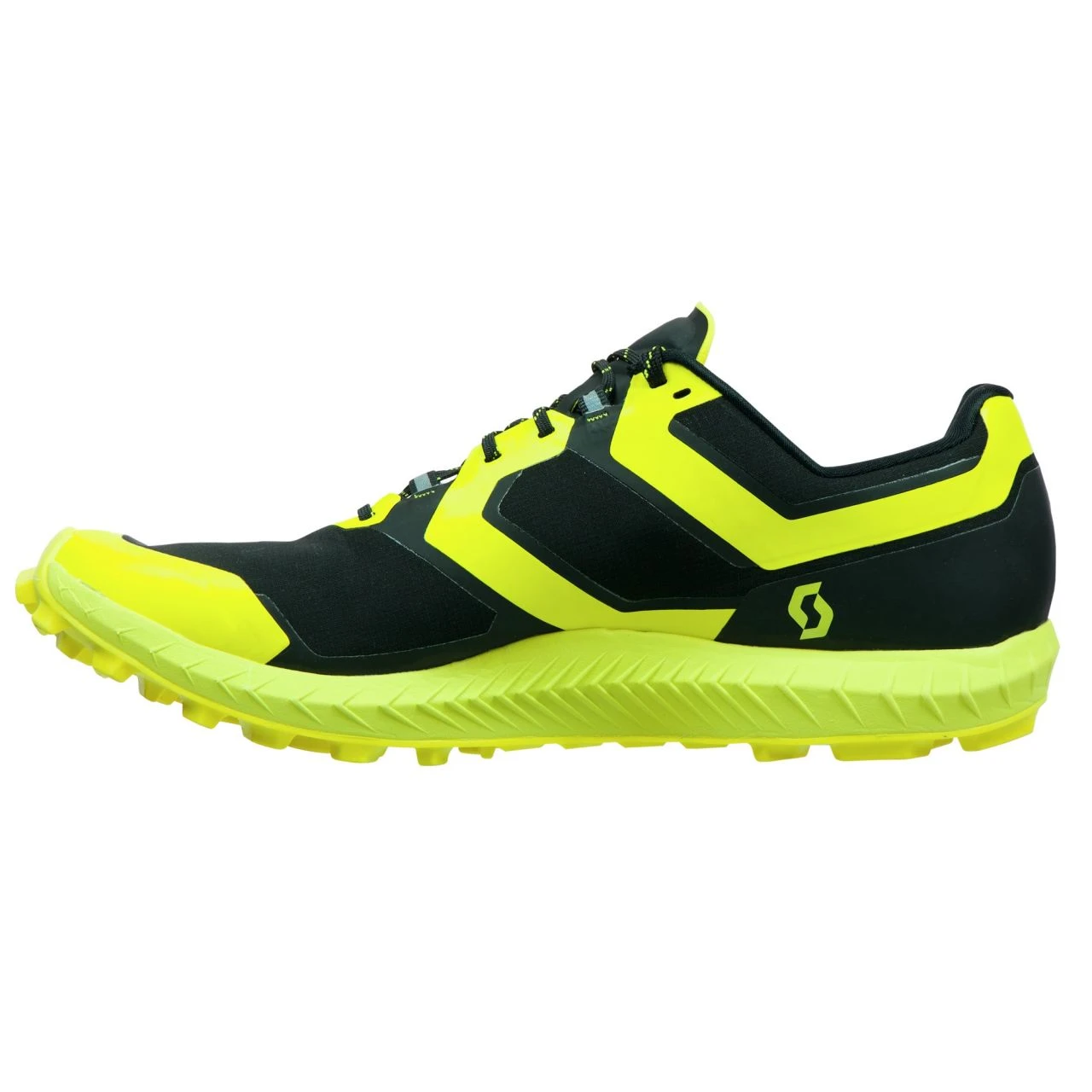 SCOTT SUPERTRAC RC2 NOIRE ET JAUNE Chaussures De Trail Femme 2 SCOTT SUPERTRAC RC2 NOIRE ET JAUNE Chaussures De Trail Femme â Image 2
