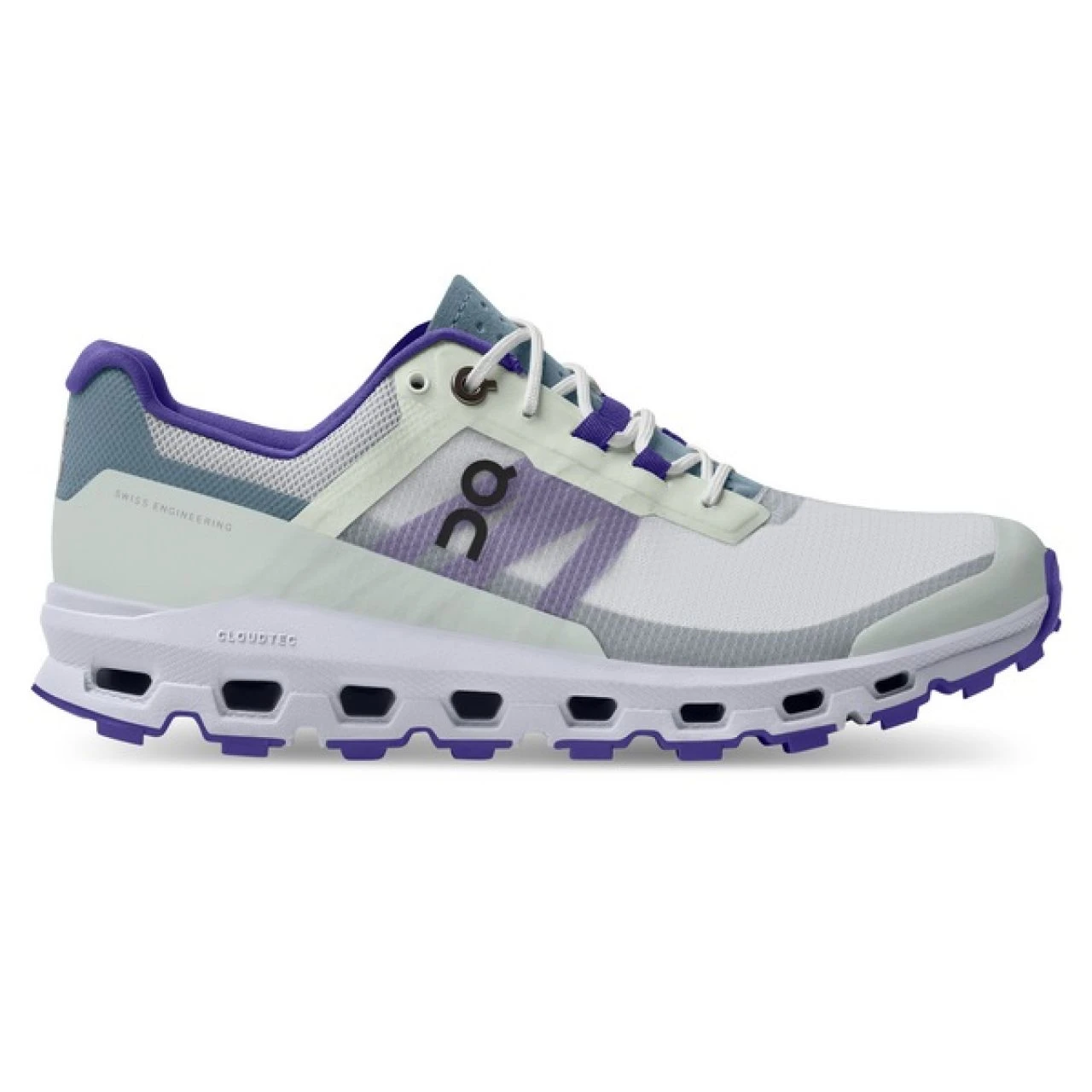ON RUNNING CLOUDVISTA WOMEN FROST ET MINERAL Chaussures De Trail 2 ON RUNNING CLOUDVISTA WOMEN FROST ET MINERAL Chaussures De Trail – Image 2