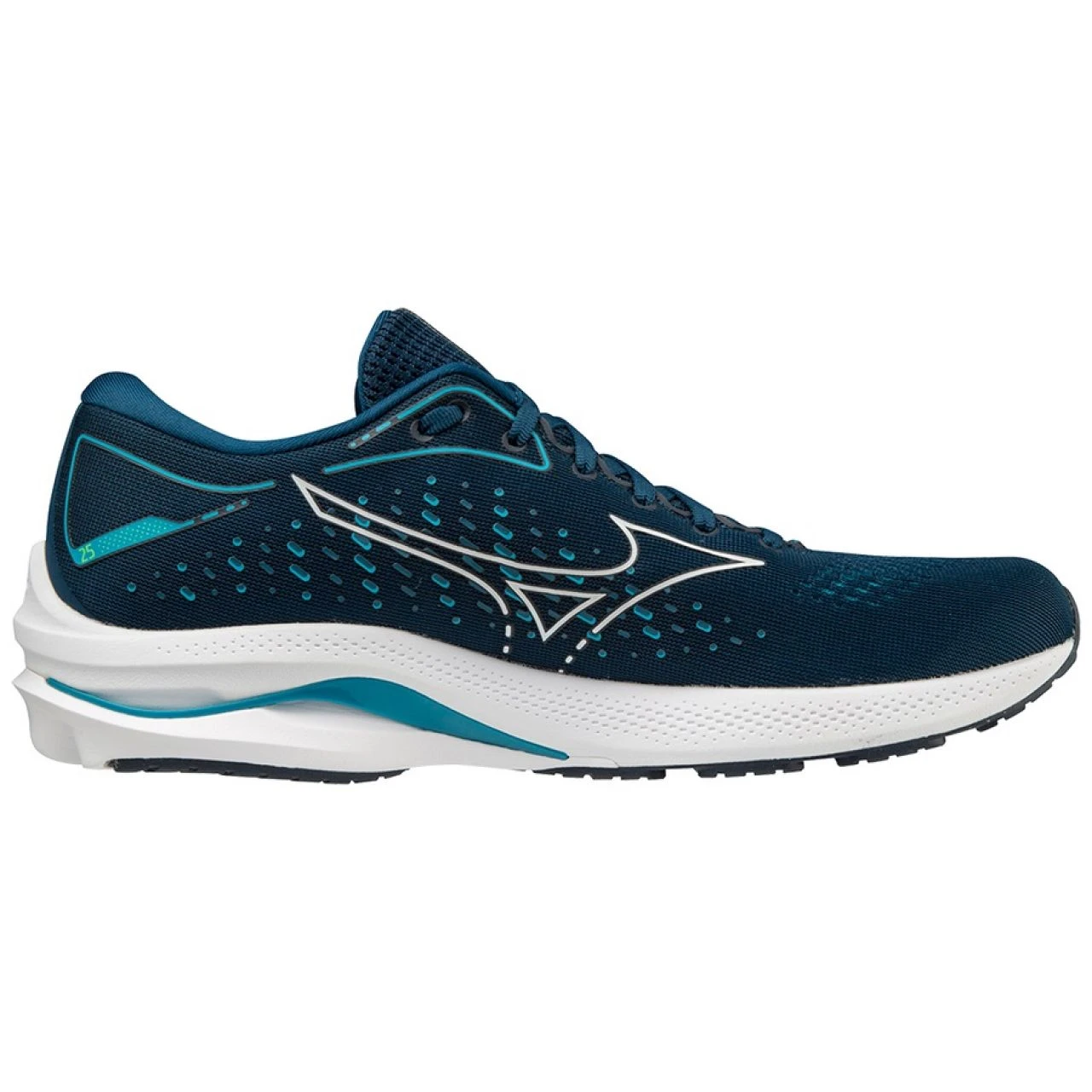 MIZUNO WAVE RIDER 25 GIBRALTAR SEA Chaussures De Running – Image 2