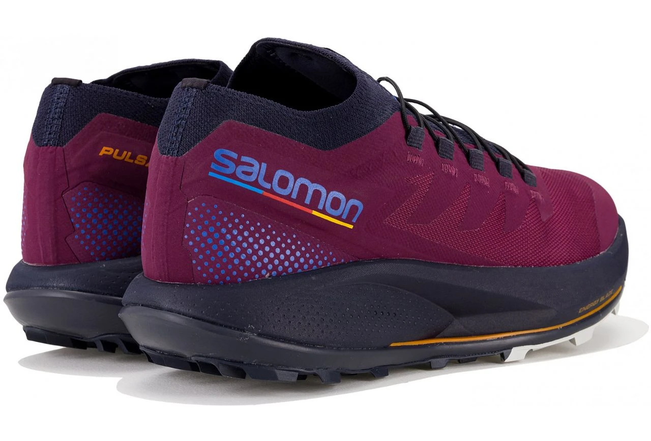 SALOMON PULSAR TRAIL PRO GRAPE WINE Chaussures De Trail 2 SALOMON PULSAR TRAIL PRO GRAPE WINE Chaussures De Trail – Image 2