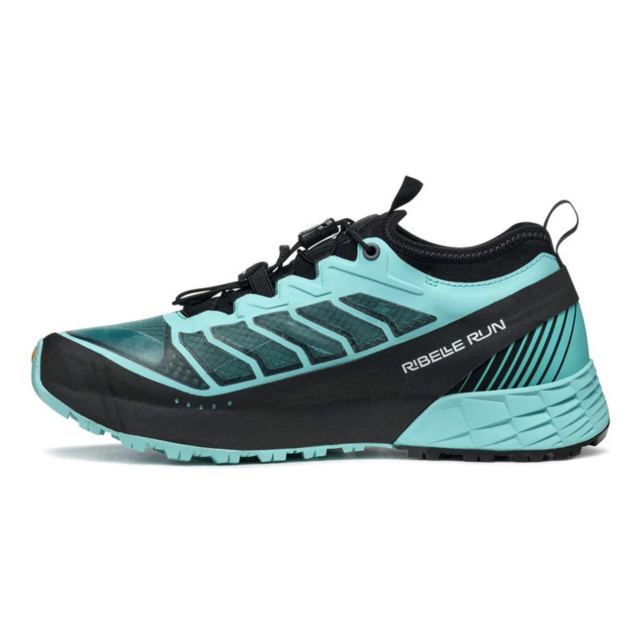 SCARPA RIBELLE RUN BLACK ET AQUA Chaussures De Trail 2 SCARPA RIBELLE RUN BLACK ET AQUA Chaussures De Trail – Image 2