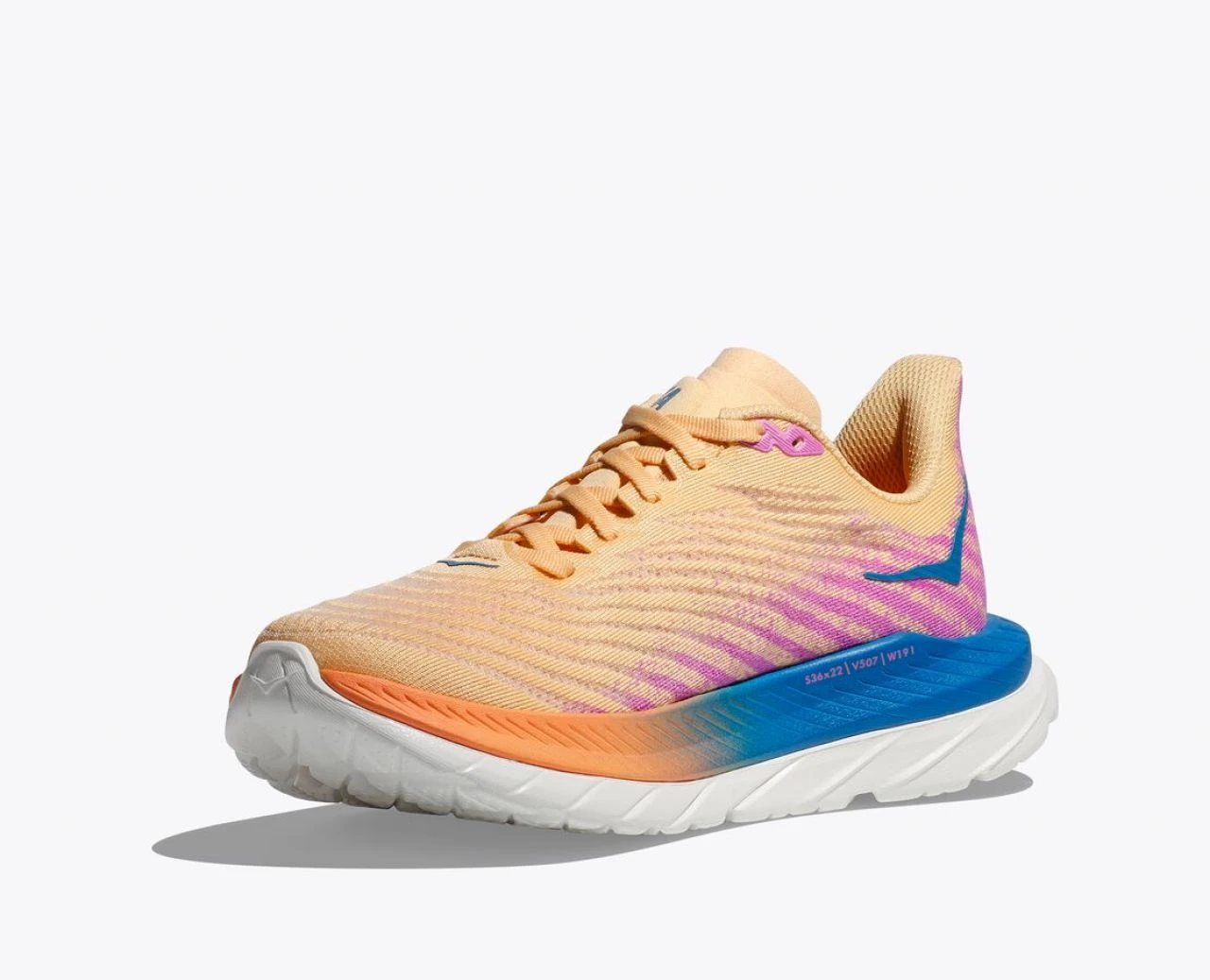 HOKA MACH 5 IMPALA ET CYCLAMEN Chaussure Running Hoka Femme – Image 2