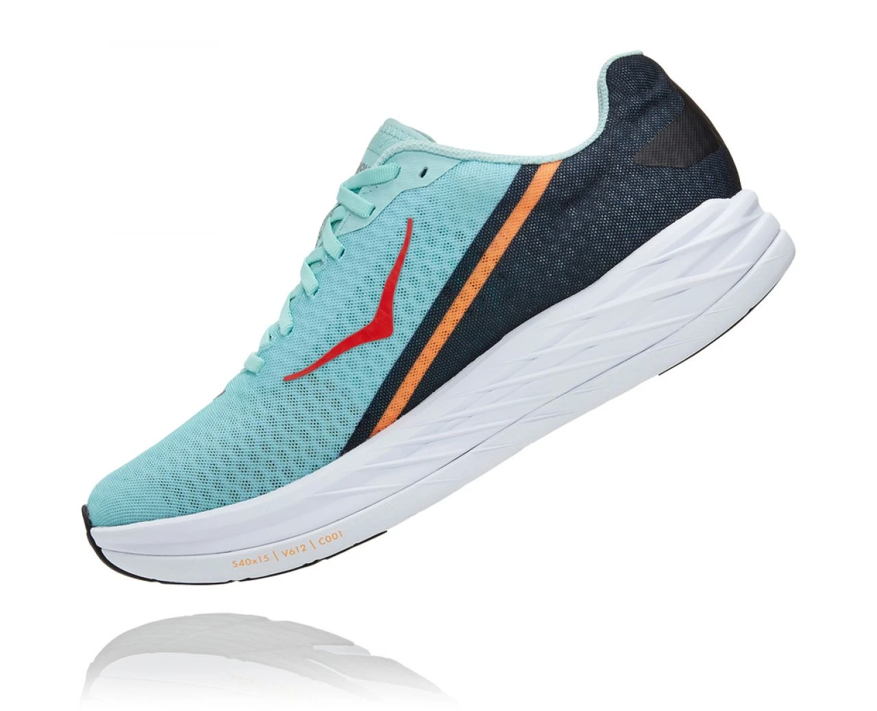 HOKA ROCKET X EGGSHELL BLUE Chaussures De Running 3 HOKA ROCKET X EGGSHELL BLUE Chaussures De Running – Image 3