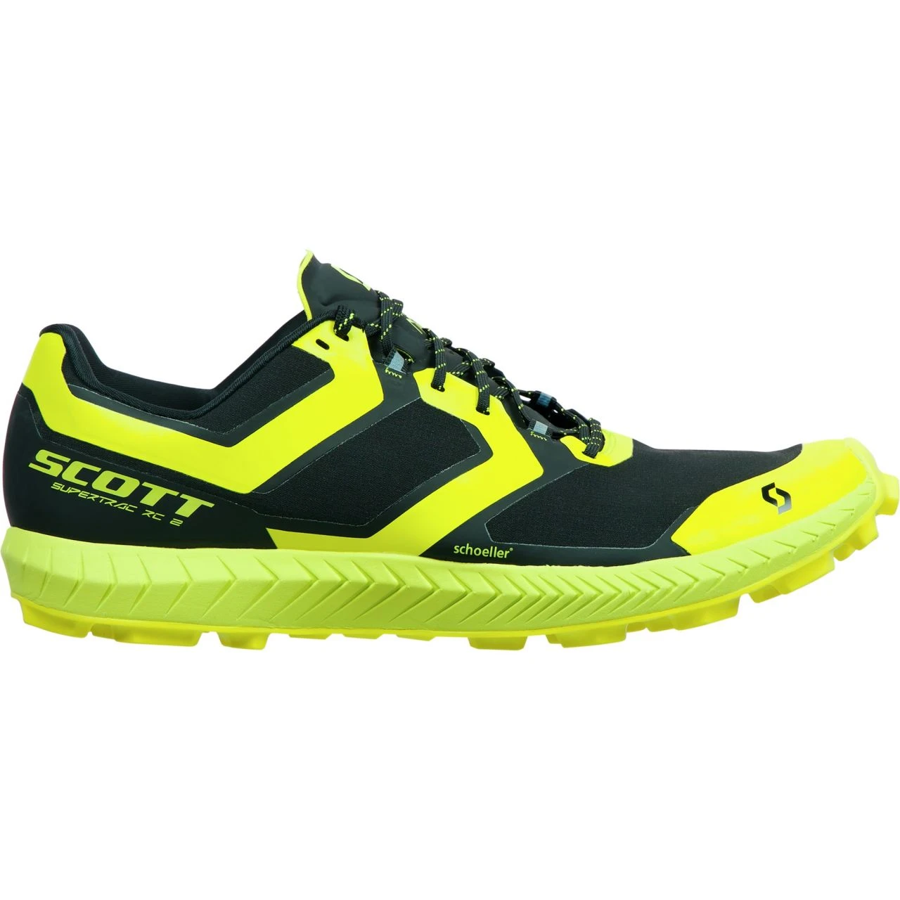 SCOTT SUPERTRAC RC2 NOIRE ET JAUNE Chaussures De Trail – Image 3