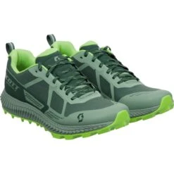 SCOTT SUPERTRAC 3 SMOKED GREEN Chaussures De Trail -Detente Chaussures Boutique 4 25303 88 SCOTT SUPERTRAC 3 SMOKED GREEN Chaussures de Trail