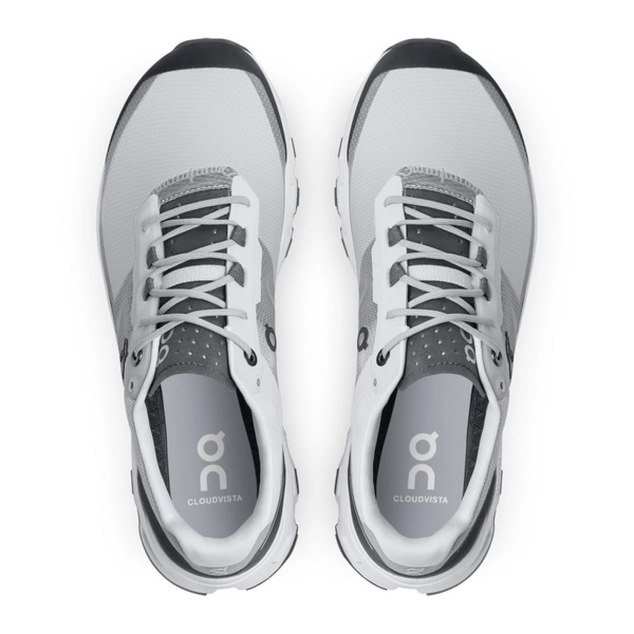 ON RUNNING CLOUDVISTA WOMEN GLACIER ET BLACK Chaussures De Trail – Image 3