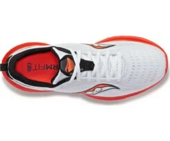 SAUCONY KINVARA 13 WHITE BLACK ET VIZIChaussures Running Saucony -Detente Chaussures Boutique 4 25959 65 SAUCONY KINVARA 13 WHITE BLACK ET VIZIChaussures running saucony
