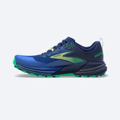 BROOKS CASCADIA 16 SURF THE WEB ET GREEN Chaussures De Trail -Detente Chaussures Boutique 4 26474 44 BROOKS CASCADIA 16 SURF THE WEB ET GREEN Chaussures de trail
