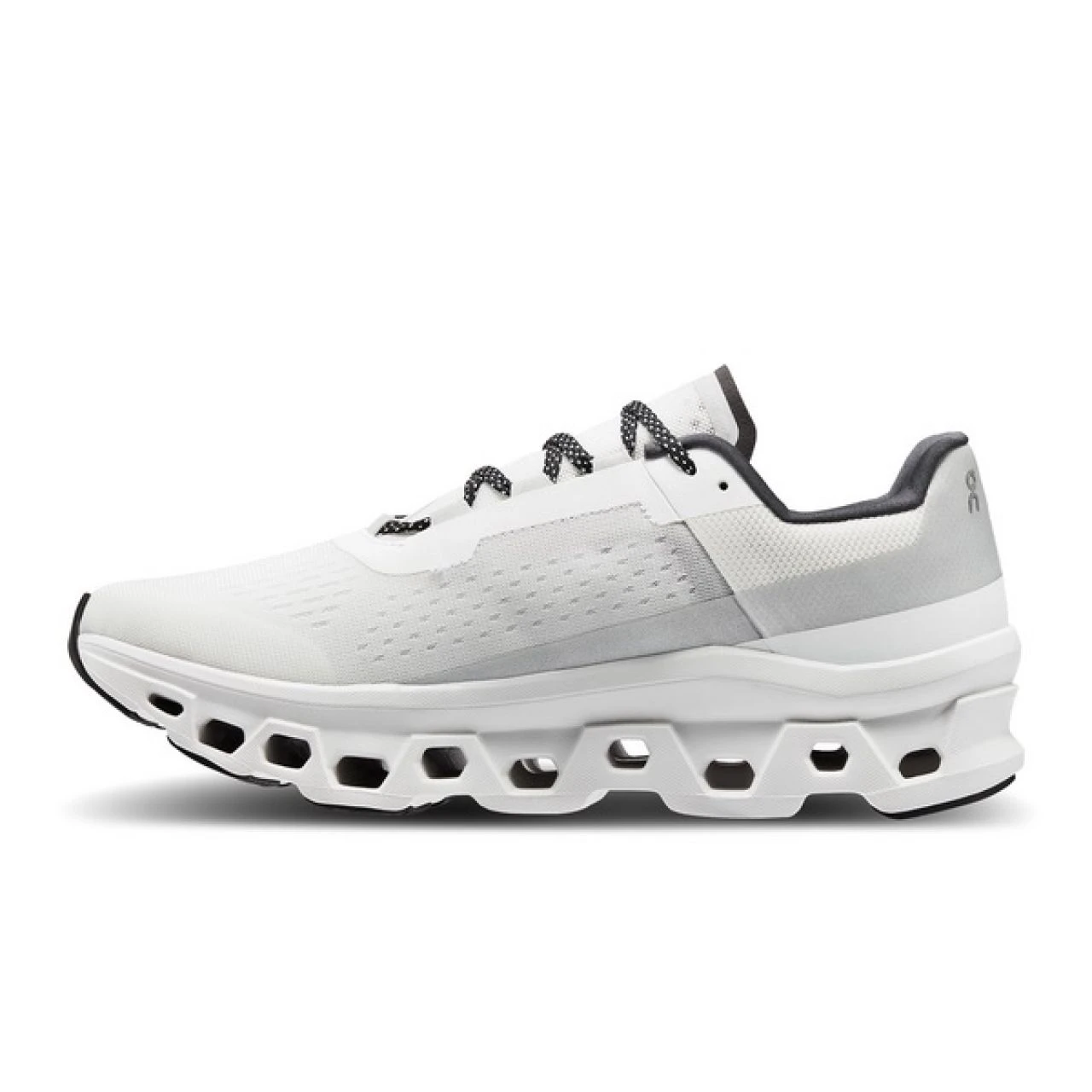 ON RUNNING CLOUDMONSTER UNDYED WHITE Chaussures De Running 3 ON RUNNING CLOUDMONSTER UNDYED WHITE Chaussures De Running – Image 3