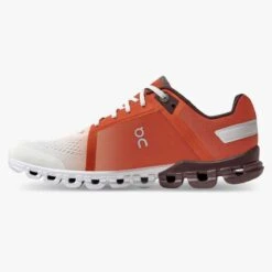 ON RUNNING CLOUDFLOW RUST WHITE Chaussures De Running -Detente Chaussures Boutique 5 24310 47 ON RUNNING CLOUDFLOW RUST WHITE Chaussures de running