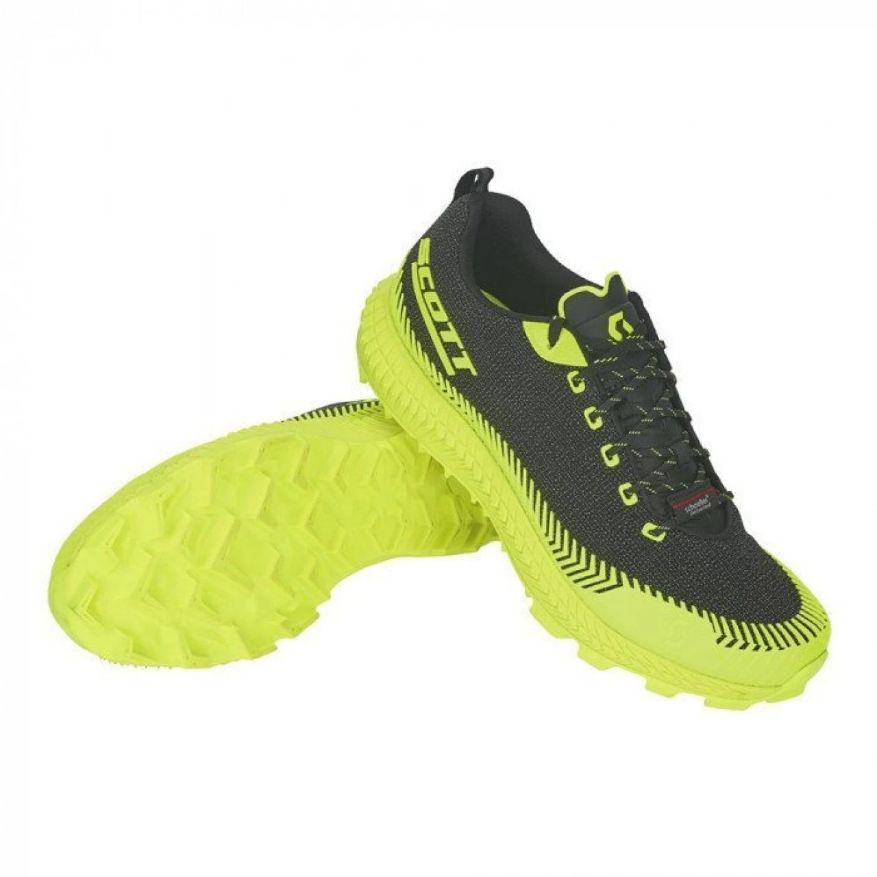 SCOTT SUPERTRAC ULTRA RC NOIRE ET JAUNE Chaussures De Trail – Image 4