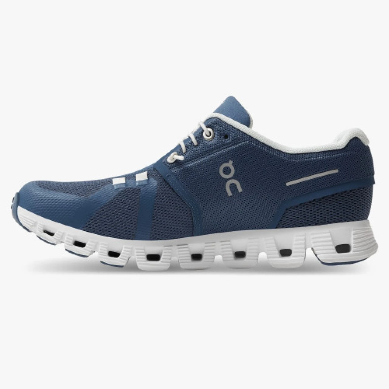 ON RUNNING CLOUD 5 DENIM ET WHITE Chaussures De Running – Image 4