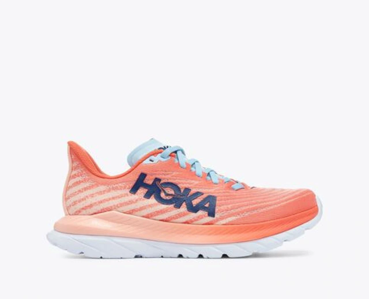 HOKA MACH 5 CAMELLIA ET PEACH PARFAIT Chaussure Running Hoka Femme 4 HOKA MACH 5 CAMELLIA ET PEACH PARFAIT Chaussure Running Hoka Femme – Image 4