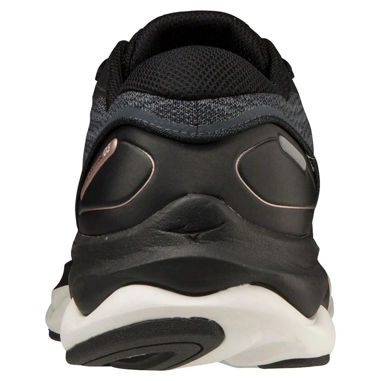 MIZUNO WAVE SKYRISE 3 BLACK ET ROSE Chaussures De Running 4 MIZUNO WAVE SKYRISE 3 BLACK ET ROSE Chaussures De Running – Image 4