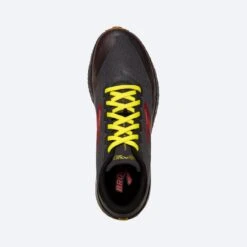 BROOKS CATAMOUNT NOIRE ET ROUGE Chaussures De Trail -Detente Chaussures Boutique 5 26260 41 BROOKS CATAMOUNT NOIRE ET ROUGE Chaussures de trail