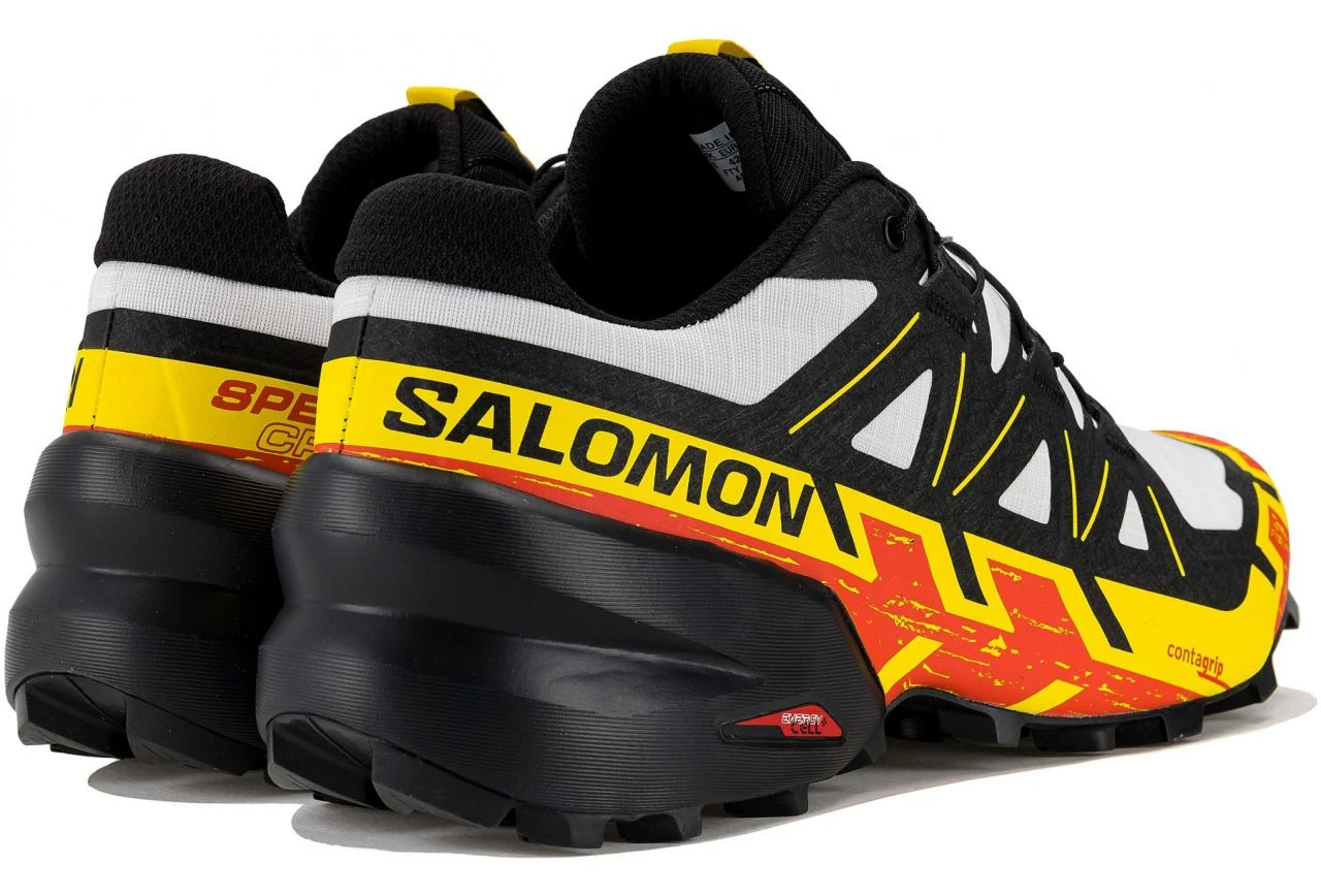 SALOMON SPEEDCROSS 6 EMPIRE YELLOW Chaussures De Trail – Image 4