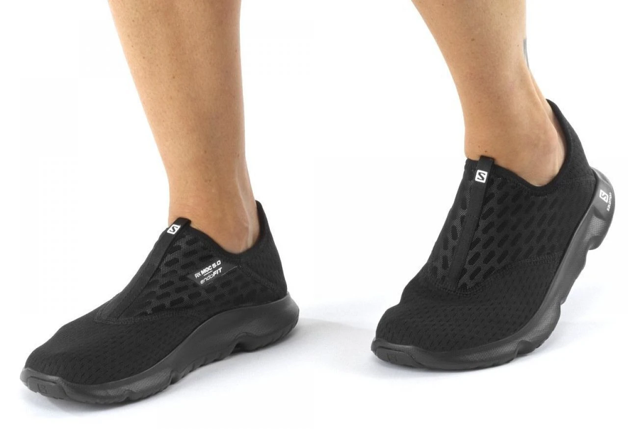 SALOMON REELAX MOC 5.0 W NOIRES Chaussures De Récuperation Salomon 5 SALOMON REELAX MOC 5.0 W NOIRES Chaussures De Récuperation Salomon – Image 5