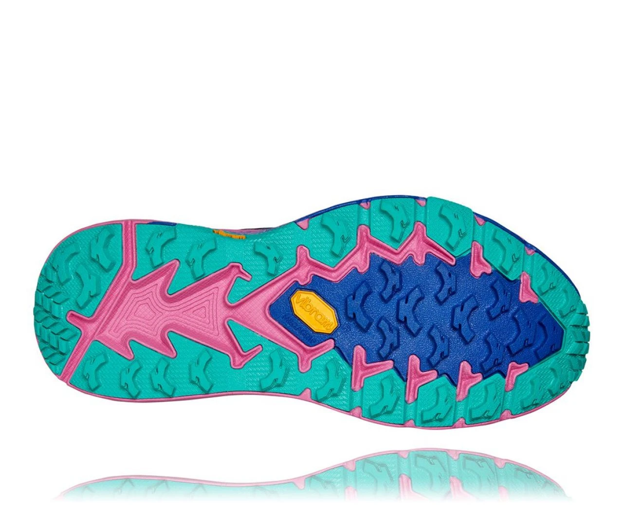 HOKA SPEEDGOAT 4 BLEUE ET ROSE Chaussures De Trail – Image 5