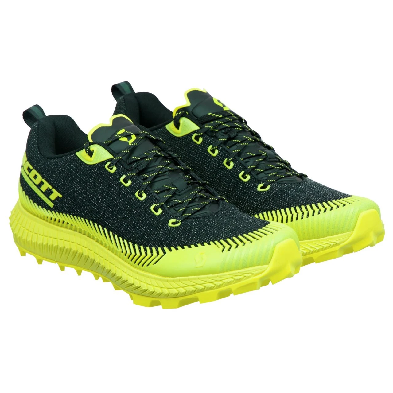 SCOTT SUPERTRAC ULTRA RC NOIRE ET JAUNE Chaussures De Trail – Image 5