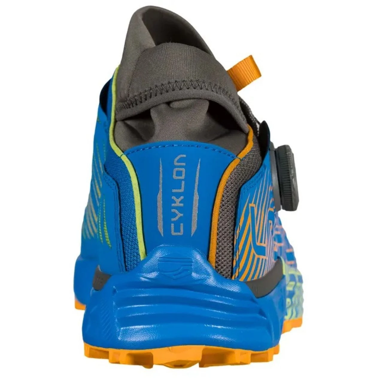 LA SPORTIVA CYCLON METAL ET ELECTRIC BLUE Chaussure De Trail 5 LA SPORTIVA CYCLON METAL ET ELECTRIC BLUE Chaussure De Trail – Image 5