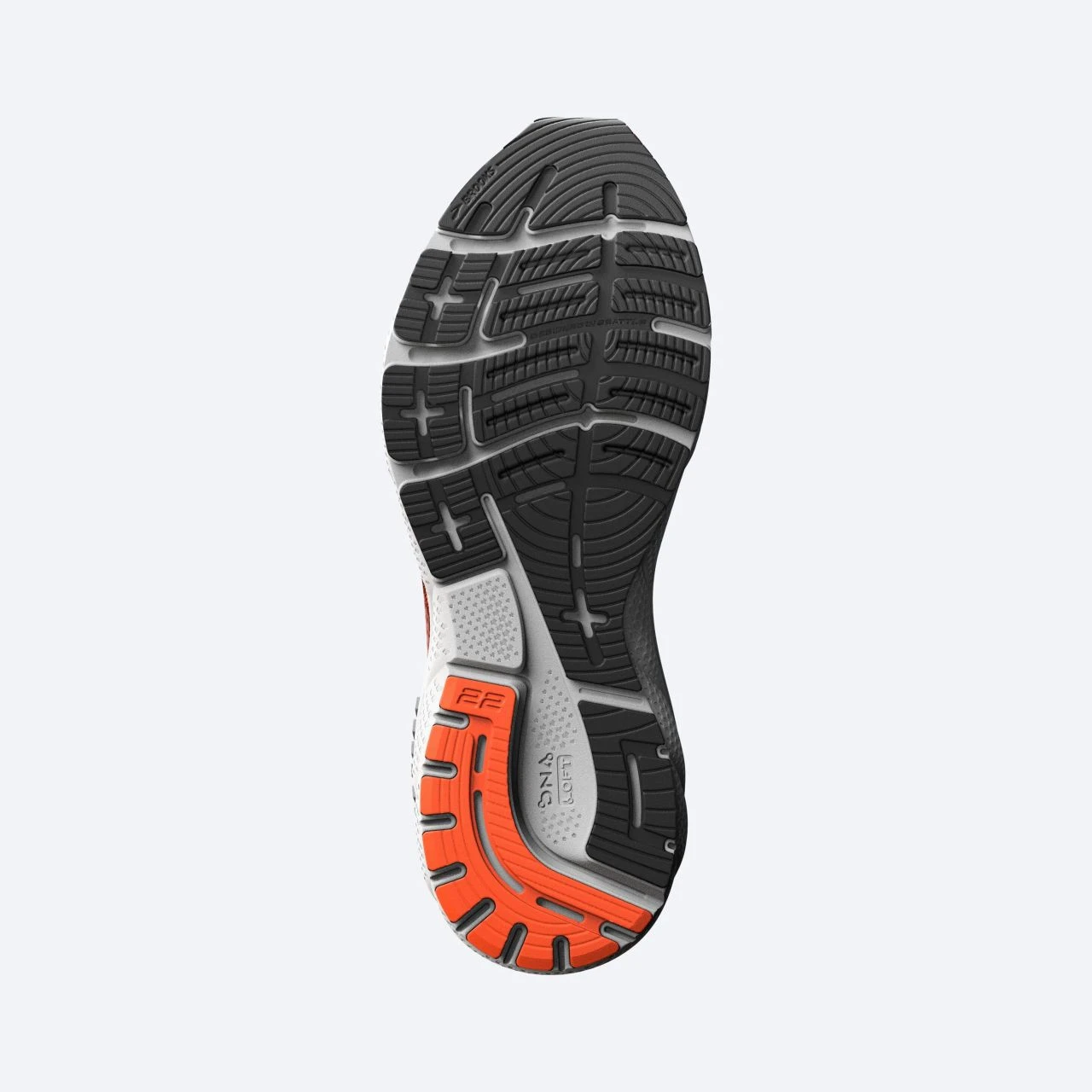 BROOKS ADRENALINE GTS 22 ORANGE ET NOIRE Chaussures De Running Brooks 5 BROOKS ADRENALINE GTS 22 ORANGE ET NOIRE Chaussures De Running Brooks – Image 5