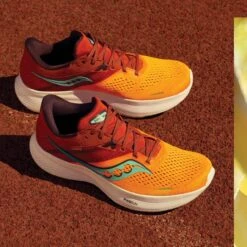 SAUCONY RIDE 16 MARIGOLD Chaussures Running -Detente Chaussures Boutique 6 26980 28 SAUCONY RIDE 16 MARIGOLD Chaussures running