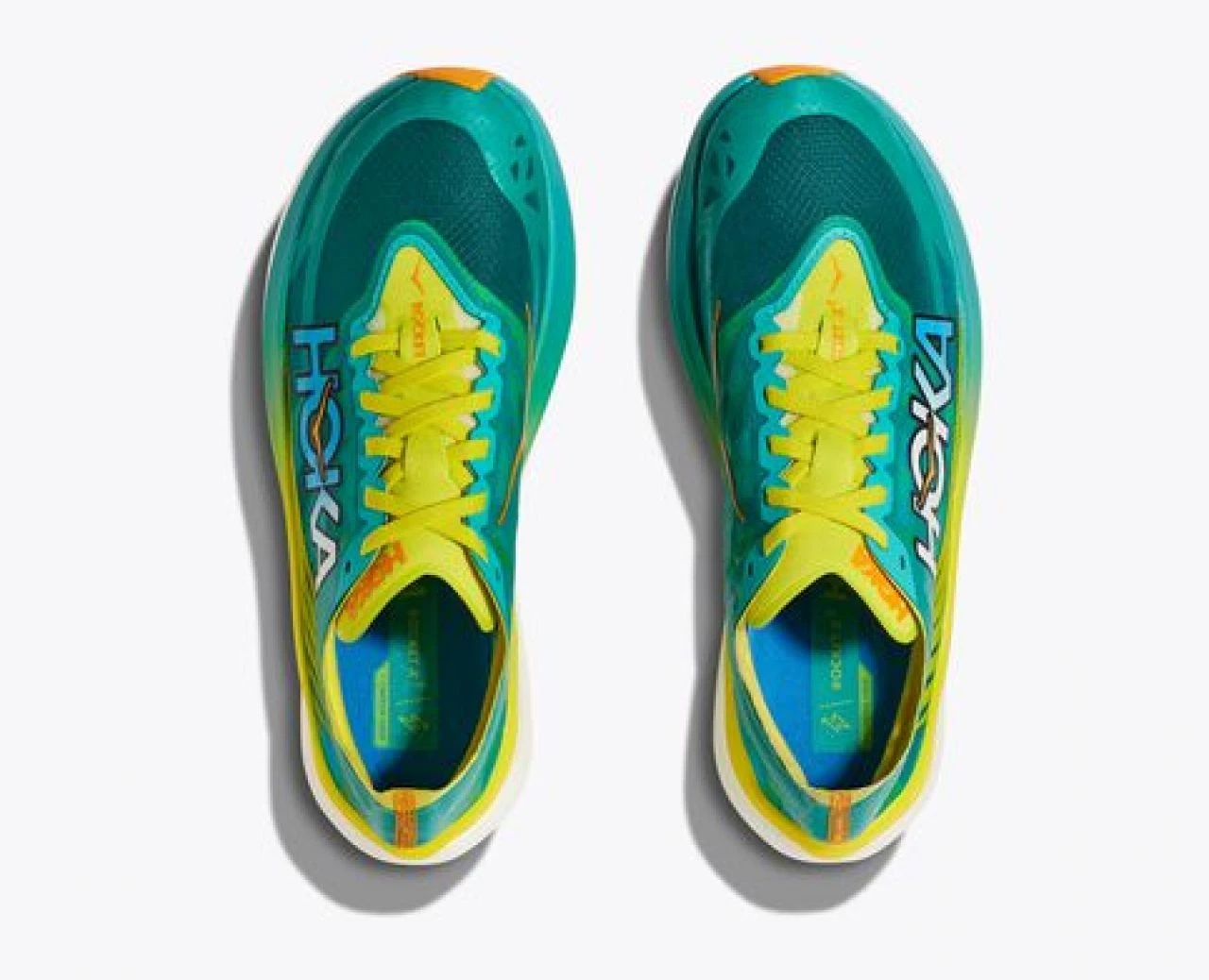 HOKA ROCKET X 2 CERAMIC ET EVENING PRIMROSE Chaussures De Running – Image 5